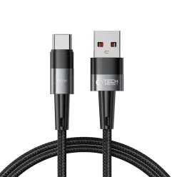   Tech-Protect UltraBoost USB-C / USB-C kábel 66W 6A 1m - szürke