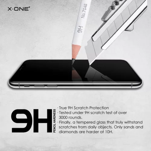 X-ONE Full Cover Extra Strong Matte - iPhone 15/16 üvegfólia