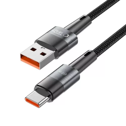 Tech-Protect UltraBoost USB-C / USB-C kábel 66W 6A 2m - szürke