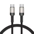 Tech-Protect UltraBoost Evo USB-C / USB-C PD kábel 100W 5A 1m - titán