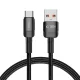 Tech-Protect UltraBoost Evo USB-A / USB-C kábel 100W 5A 1m - fekete