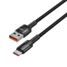Tech-Protect UltraBoost Evo USB-A / USB-C kábel 100W 5A 1m - fekete