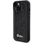 GUESS tok iPhone 14 GUHCP14SPSFDGSK (Sequin Script Metal) fekete