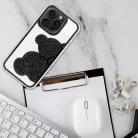 TEDDY BEAR tok for IPHONE 16 Pro fekete