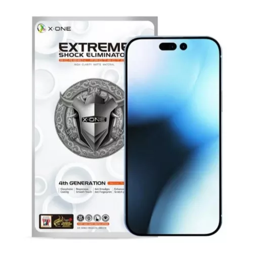 X-ONE Extreme Shock Eliminator 4th gen. üvegfólia - iPhone 15 Pro
