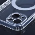 CLEAR MAG COVER (MID) tok kompatibilis MagSafe technológiával az IPHONE 11-hez, átlátszó