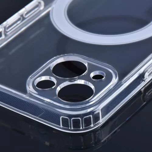 CLEAR MAG COVER (MID) tok kompatibilis MagSafe technológiával az IPHONE 11-hez, átlátszó