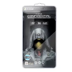  X-ONE Full Cover Extra Strong Privacy - iPhone 13/13 Pro/14 6,1" (teljes ragasztó) edzett üveg 9H üvegfólia