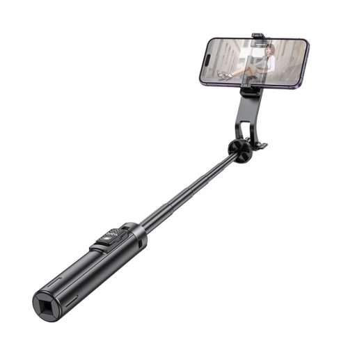 HOCO Bluetooth távvezérlős tripod szelfibot K21 fekete