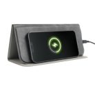 Egérpad vezeték nélküli töltővel 15W OJD-82 barna szürke