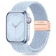 Tech-protect Nylonmag Apple Watch 4 / 5 / 6 / 7 / 8 / 9 / 10 / 11 / Se (38 / 40 / 41 Mm) Baby Blue