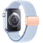 Tech-protect Nylonmag Apple Watch 4 / 5 / 6 / 7 / 8 / 9 / 10 / 11 / Se (38 / 40 / 41 Mm) Baby Blue