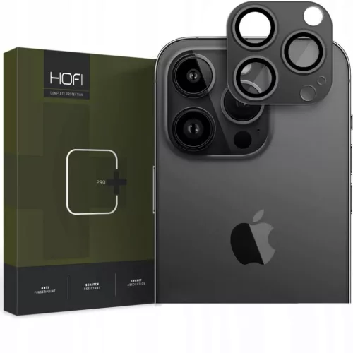 Hofi FullCam Pro+ iPhone 15 Pro / 15 Pro Max fekete kamera védő üvegfólia
