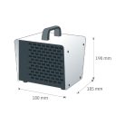 Home FK 30 hordozható elektromos ventilátoros fűtőtest, 1000W/2000W