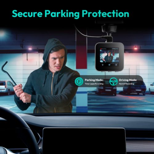 Hardwire készlet Botslab Dash Cam G500H Pro / V9H / HK50-hez, Fekete