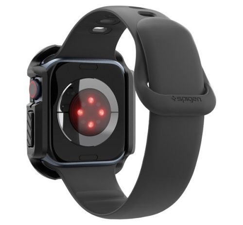 Spigen Tough Armor Apple Watch 10 46mm tok, Black, fekete