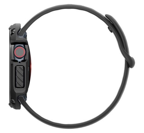 Spigen Tough Armor Apple Watch 10 46mm tok, Black, fekete