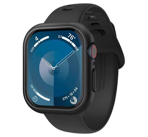 Spigen Thin Fit Apple Watch 11 / Watch 10 46mm tok, Black, fekete