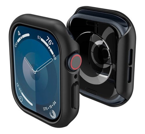 Spigen Thin Fit Apple Watch 11 / Watch 10 46mm tok, Black, fekete