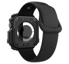 Spigen Rugged Armor Apple Watch 11 / Watch 10 46mm tok, Matte Black, fekete