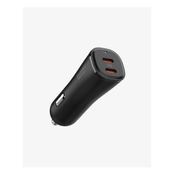  Spigen ArcStation Essential EV502 autós töltő, 50W, fekete