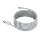 Baseus Simple Wisdom USB / Lightning adat/töltőkábel, 2,4A, 1,5m, Fehér (2db)