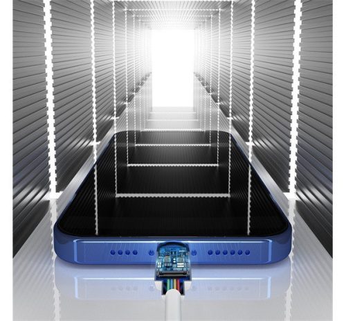 Baseus Simple Wisdom USB / Lightning adat/töltőkábel, 2,4A, 1,5m, Fehér (2db)