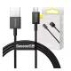 Baseus Superior Series USB - Micro USB kábel, 2A, 1m, fekete