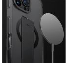 Uniq Heldro Max iPhone 16 Pro MagSafe tok kitámasztóval, átlátszó