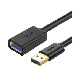 Ugreen 10368B USB-A 3.0 hosszabbító kábel, 1m, fekete