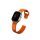 Uniq Stride KFM Apple Watch 49mm gumis szilikon szíj, narancs