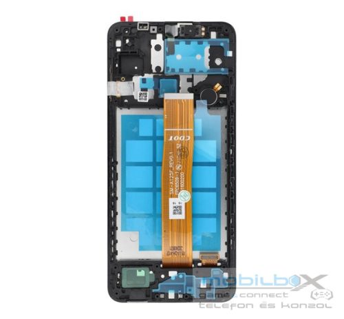FixCell Samsung Galaxy A12 A125 OEM jellegű LCD kijelző teljes kerettel