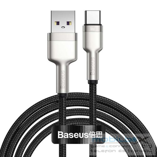 Baseus Cafule USB-USB-C kábel, 66 W, 2 m, fekete