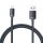 Baseus Crystal Shine USB-Lightning kábel, 2.4A, 1.2m, fekete