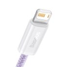 Baseus Dynamic USB-Lightning kábel, 2,4A, 2m, lila