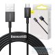 Baseus Superior Series USB-Micro-USB kábel, 2A, 2m, fekete