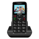 Evolveo EasyPhone (EP501) nyomógombos mobiltelefon, fekete