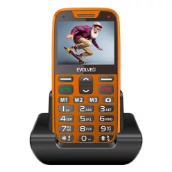   Evolveo EasyPhone XR (EP601) nyomógombos mobiltelefon, narancssárga