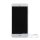 Huawei P8/P9 Lite (2017) kompatibilis LCD modul kerettel, OEM jellegű, fehér, Grade S+