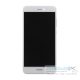 Huawei P8/P9 Lite (2017) kompatibilis LCD modul kerettel, OEM jellegű, fehér, Grade S+