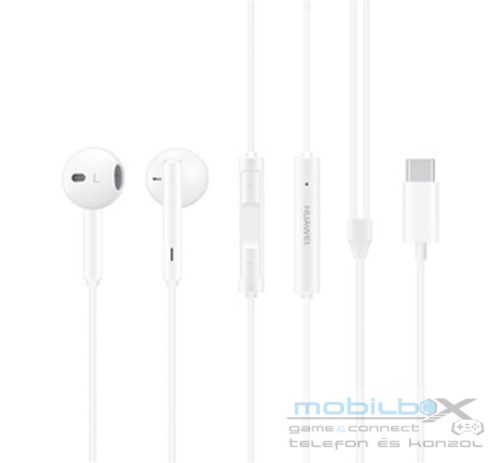Huawei CM33 headset, USB Type-C, fehér