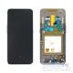 Samsung A805 Galaxy A80 kompatibilis LCD modul kerettel, OEM jellegű, arany