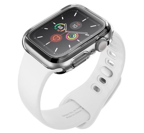 Spigen Ultra Hybrid Apple Watch S4 / S5 / S6 / SE 40mm tok, Crystal Clear, átlátszó