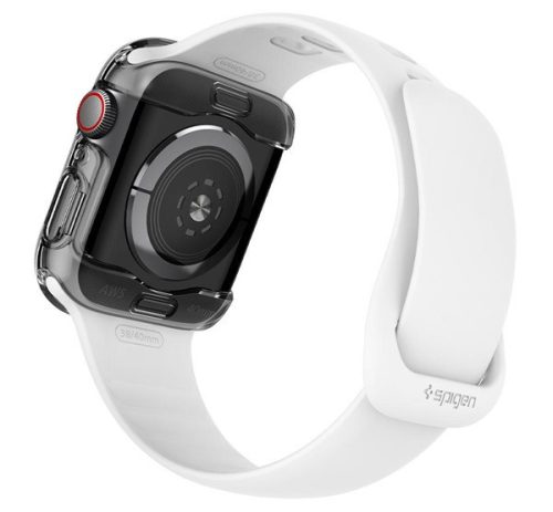 Spigen Ultra Hybrid Apple Watch S4 / S5 / S6 / SE 40mm tok, Crystal Clear, átlátszó