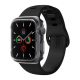 Spigen Ultra Hybrid Apple Watch S4 / S5 / S6 / SE 44mm tok, Crystal Clear, átlátszó
