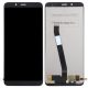 Xiaomi Redmi 7A kompatibilis LCD modul kerettel, OEM jellegű, fekete, Grade S+