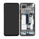 Xiaomi Mi 10T 5G/10T Pro 5G kompatibilis LCD modul kerettel, OEM jellegű, ezüst, Grade S+