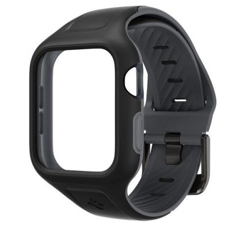 Spigen Liquid Air Pro Apple Watch S4 / S5 / S6 / SE 40mm tok / szíj, fekete