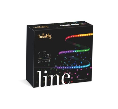 Twinkly Line okos beltéri karácsonyi led szalag 90 LED RGB, 1,5m