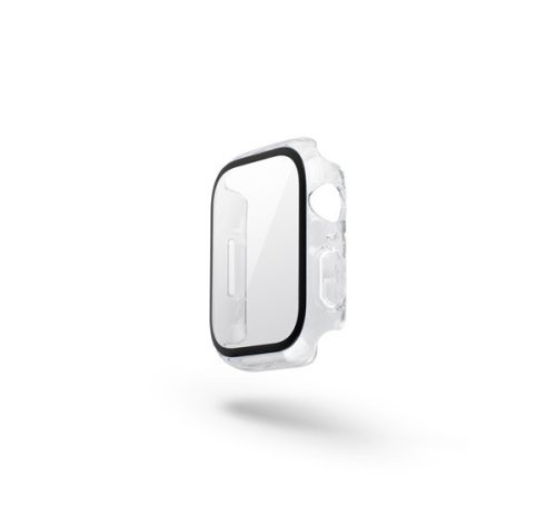 Uniq Legion Apple Watch S8/S7 45mm tok, tempered kijelző fóliával, átlátszó